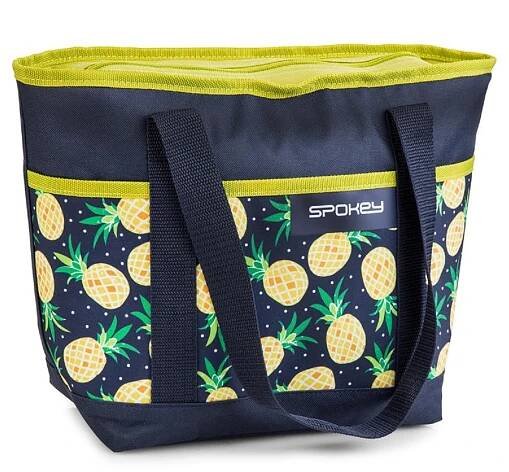 Spokey ACAPULCO Termo taška malá, vzor - ananas, 39 x 15 x 27 cm