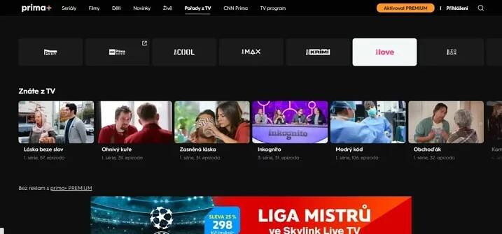 Prima Love TV program dnes a až 7 dní dopředu - TVtelo.cz