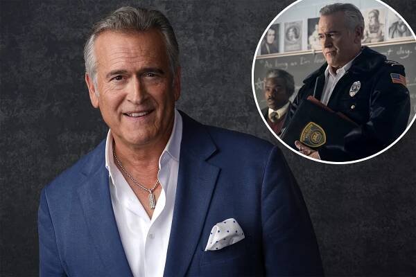 Bruce Campbell at Comic-Con 2024.