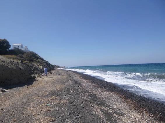 Pláž Cape Columbo - ostrov Santorini foto 17
