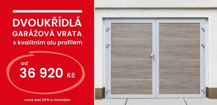 Cena křídlových vrat