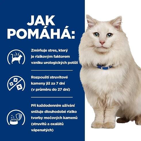 Hill's Prescription Diet c/d Stress Péče o močový systém granule pro kočky 8 kg