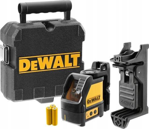 DeWALT DW088K křížový laser, samonivelační Rozšířený dosah s detektorem: 50 metrů