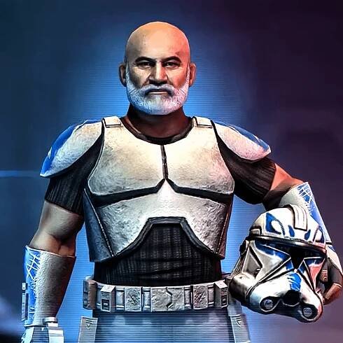 Temuera Morrison as Captain Rex for Star Wars: Galaxy of Heroes game