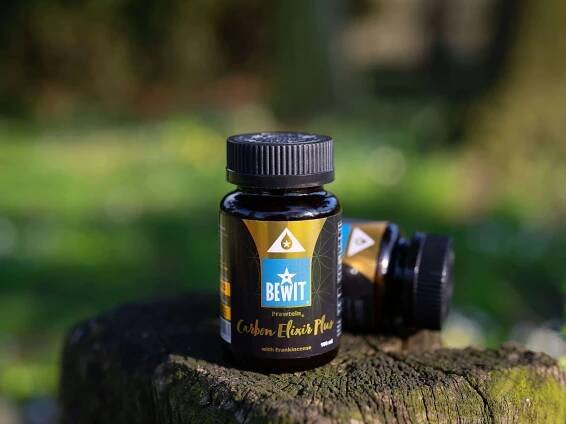 BEWIT PRAWTEIN CARBON ELIXIR PLUS s kadidlovým esenciálním olejem (dříve C60 with Frankincense) + POUKAZ 300 Kč
