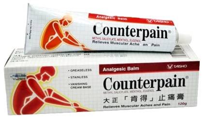 Counterpain - analgetický hřejivý krém 120g