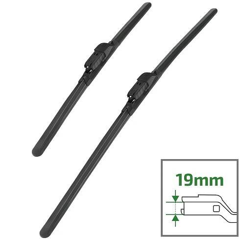 HEYNER 020450 List stěrače 600, 400 mm přední, Hybridní list stěrače