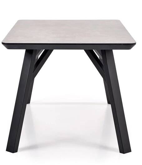 Jídelní stůl HOLAFOX beton/černá | Sconto