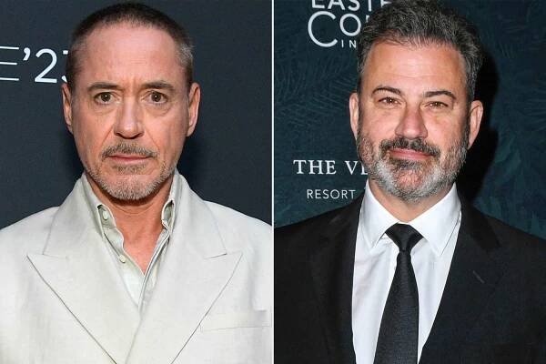 Robert Downey Jr. Responds to Jimmy Kimmel's Joke About Him at 2024 Oscars: 'I Don't Care'