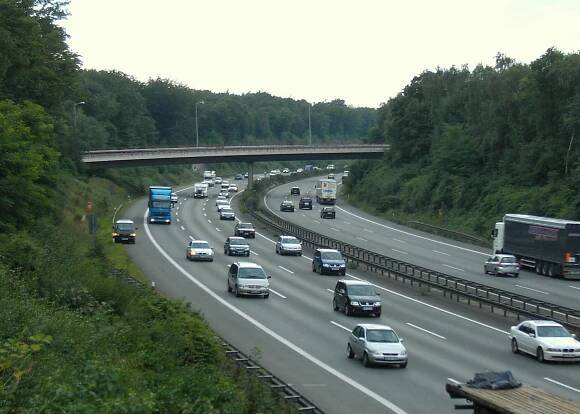 A3 v okolí Duisburgu