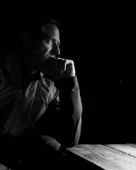 Hugh Howey — A photo by Maykel Loomans at Svalbard