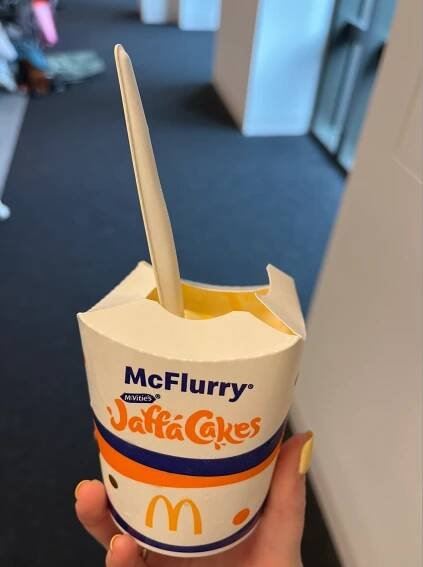 Jaffa Cakes Mcflurry 