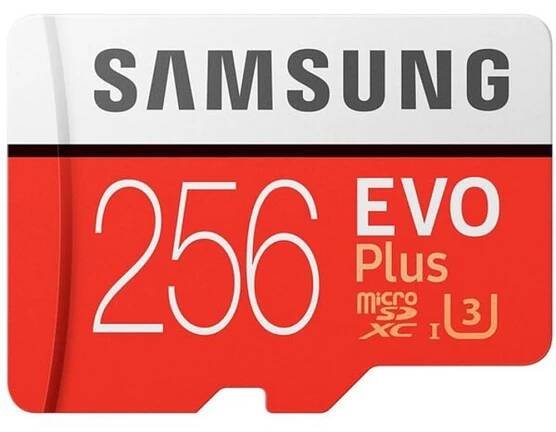 Samsung Micro SDXC 256GB EVO Plus + SD adaptér