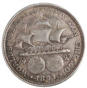 Half Dollar 1893 "Columbian Exposition
