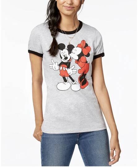 Disney Juniors Mickey & Minnie Graphic Tee