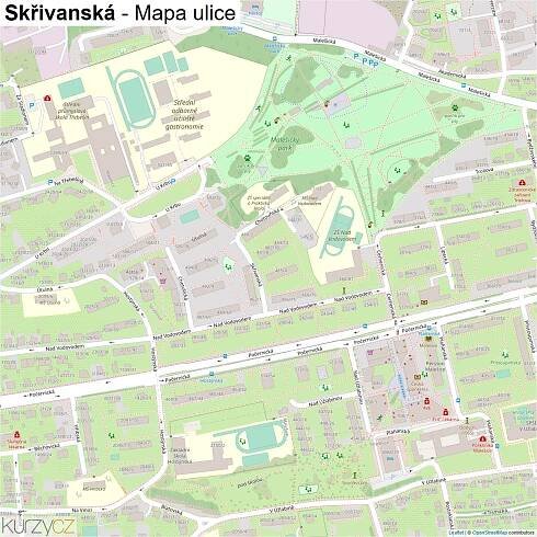 Skřivanská - mapy | Kurzy.cz