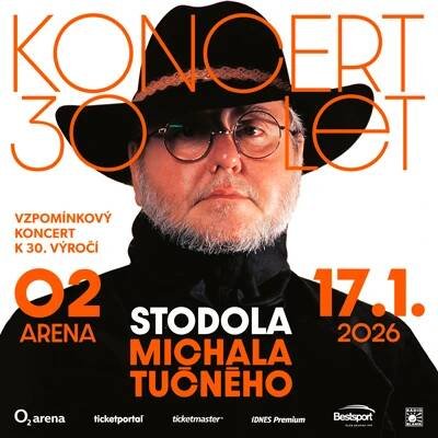 STODOLA MICHALA TUČNÉHO – VZPOMÍNKOVÝ KONCERT K 30. VÝROČÍ – O2 arena