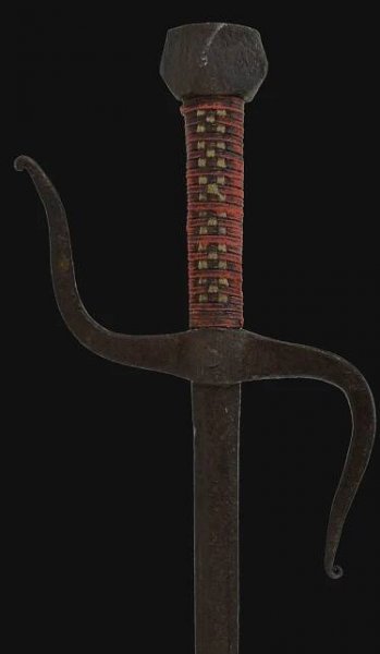 A Chinese iron 'Chai' mace, 19th century