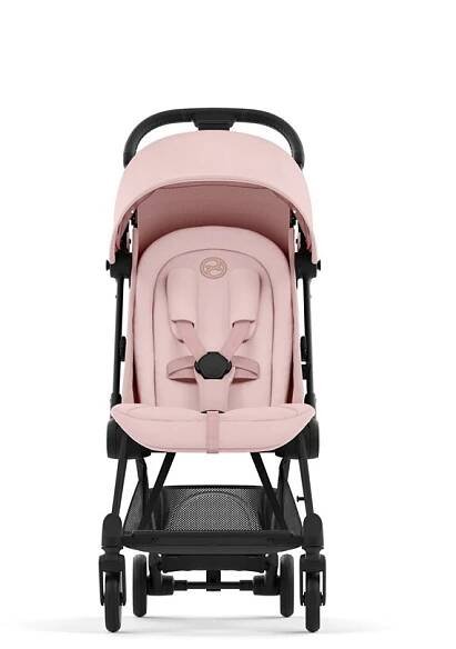 CYBEX Kočárek golfový Coya Matt Black Peach Pink Platinum | feedo.cz
