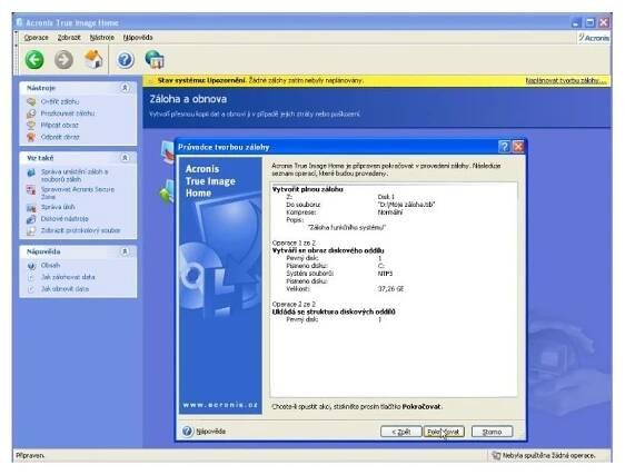 Acronis True Image Home 2009 CZ