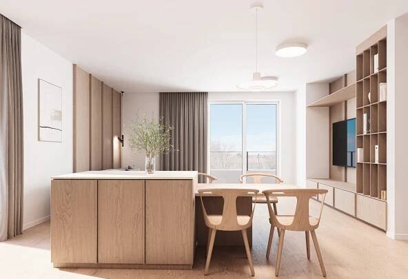 Byt 3e + terasa - Rezidence Prior Green Park Kroměříž