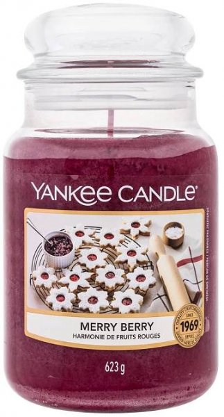 YANKEE CANDLE Merry Berry svíčka 623g - Megaknihy.cz
