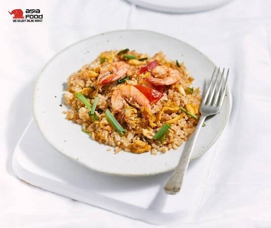 Smažená rýže s krevetami - ASIAFOOD.CZ