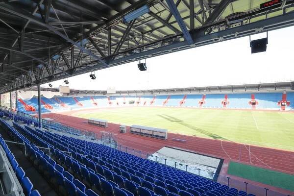 Ozvučení hlavní tribuny městského stadionu v Ostravě-Vítkovicích - AVT Group