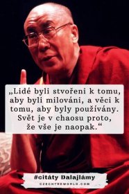 Dalajlámovy citáty o lidech