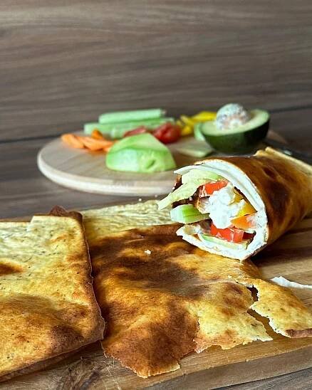 Proteinový wrap: rychlá a chutná volba