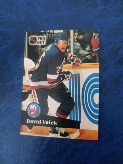 David Volek ProSet 91 - Hokejové karty