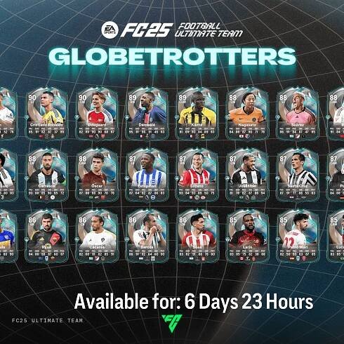 FC 25 Globetrotters guide brings boosted cards for Ronaldo and Salah