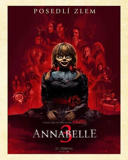 Annabelle 3 - Plakáty