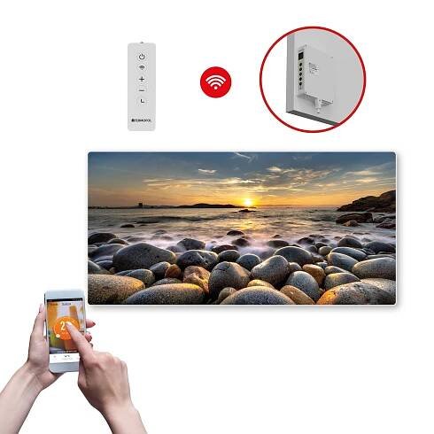 Infrapanel SWT 1000 - WiFi s potiskem vzor 17