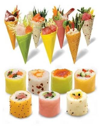Sójové listy na sushi oranžové | e-shop SushiRaj.cz