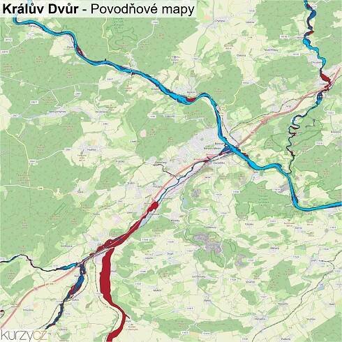 Králův Dvůr - mapy | Kurzy.cz
