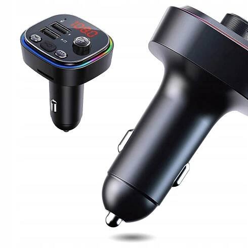 Multifunkční bluetooth transmitter, auto FM vysílač, USB nabíječka Značka Timeless Tools