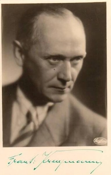 KREUZMANN František (1895 - 1960), český herec a zpěvák - Ostatní sběratelské předměty