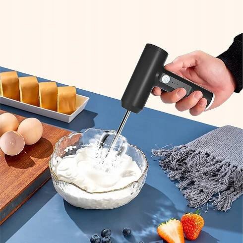 Ruční mixér Kuchyňský robot 3 rychlostní stupně + TURBO Míchadla Pomalý start Značka Bedee