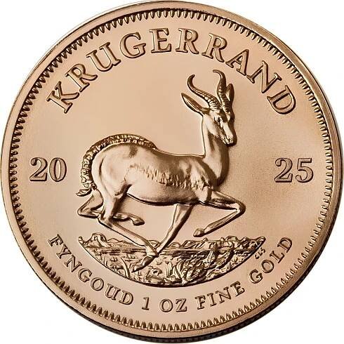 Zlatá mince Krugerrand 1 Oz 2025