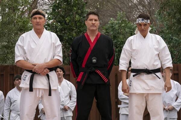 William Zabka, Sean Kanan, Ralph Macchio - Cobra Kai - Série 6 - Z filmu