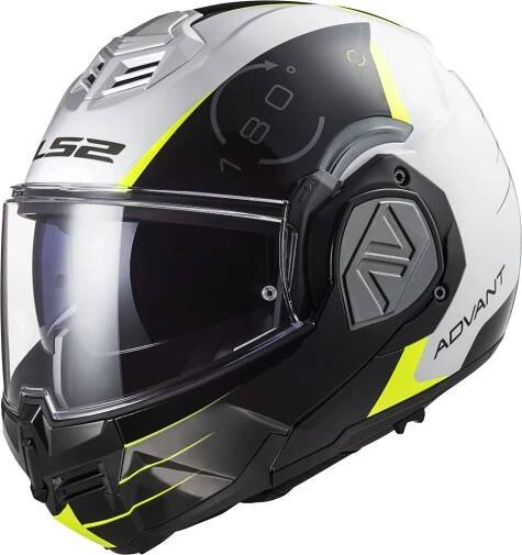 Překlápěcí helma LS2 FF906 ADVANT Codex White Black