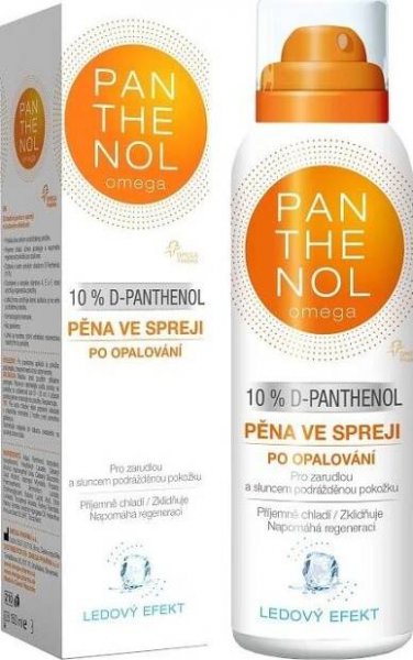 Panthenol Omega pěna ve spreji s ledovým efektem 10% 150 ml