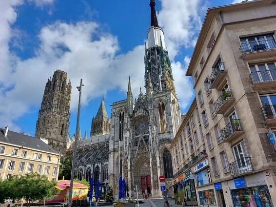 Rouen Cathedral in France