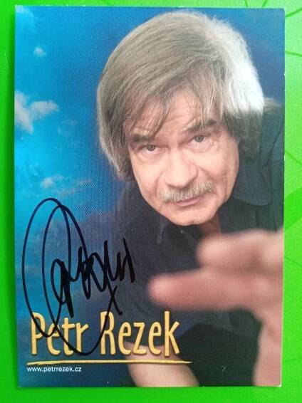 Autogram... Petr REZEK...