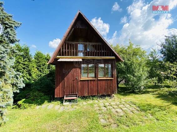 Prodej zahrady, 560 m2, chata Domašov u Šternberka - Olomouc