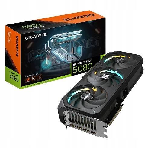GIGABYTE GeForce RTX 5080 GAMING OC 16GB - Žďár nad Sázavou