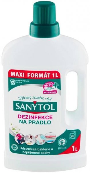 Sanytol dezinfekce na prádlo bílé květy 1 l