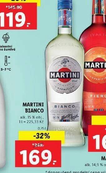 Lidl Martini bianco nabídka