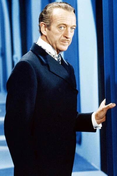 English actor David Niven (1910 - 1983) as Sir James Bond in the spy comedy film 'Casino Royale', 1967. (